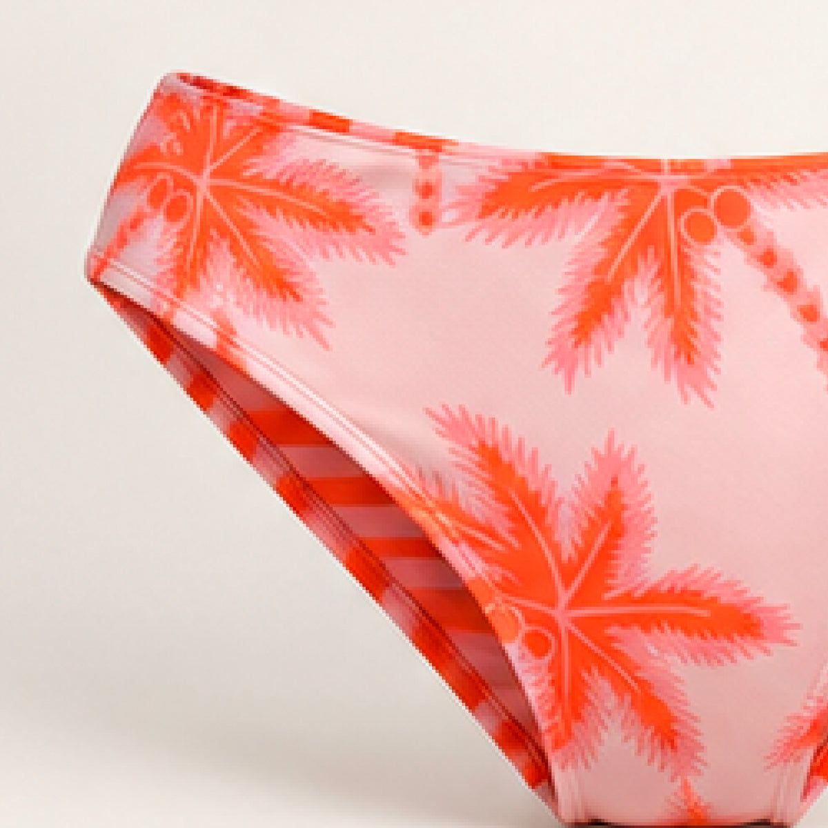 Vestido de baño para niñas de diseño estampado tropical