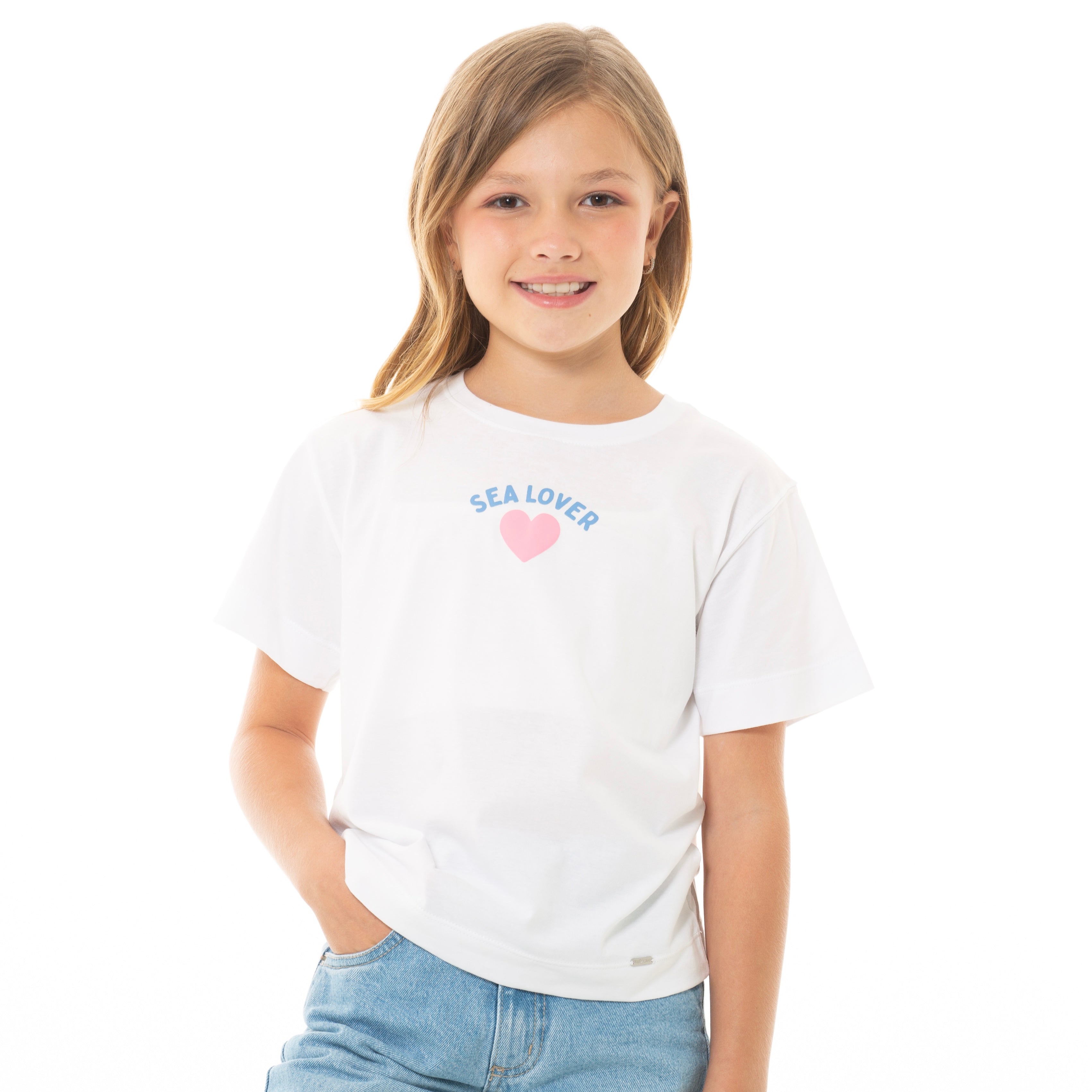 CAMISETA PARA NIÑAS CON DISEÑOS ESTAMPADOS