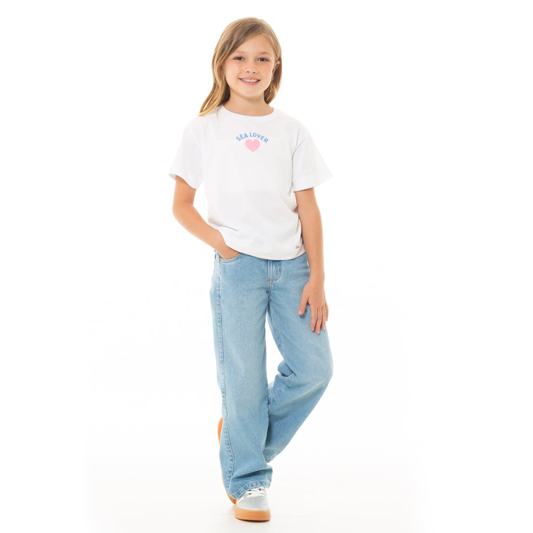 CAMISETA PARA NIÑAS CON DISEÑOS ESTAMPADOS