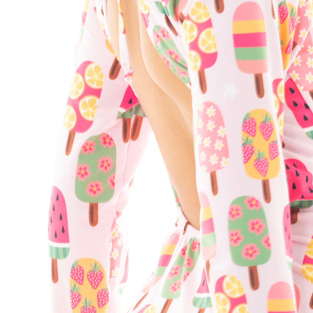 VESTIDO DE BAÑO PARA NIÑAS ENTERO CON DISEÑO ESTAMPADO