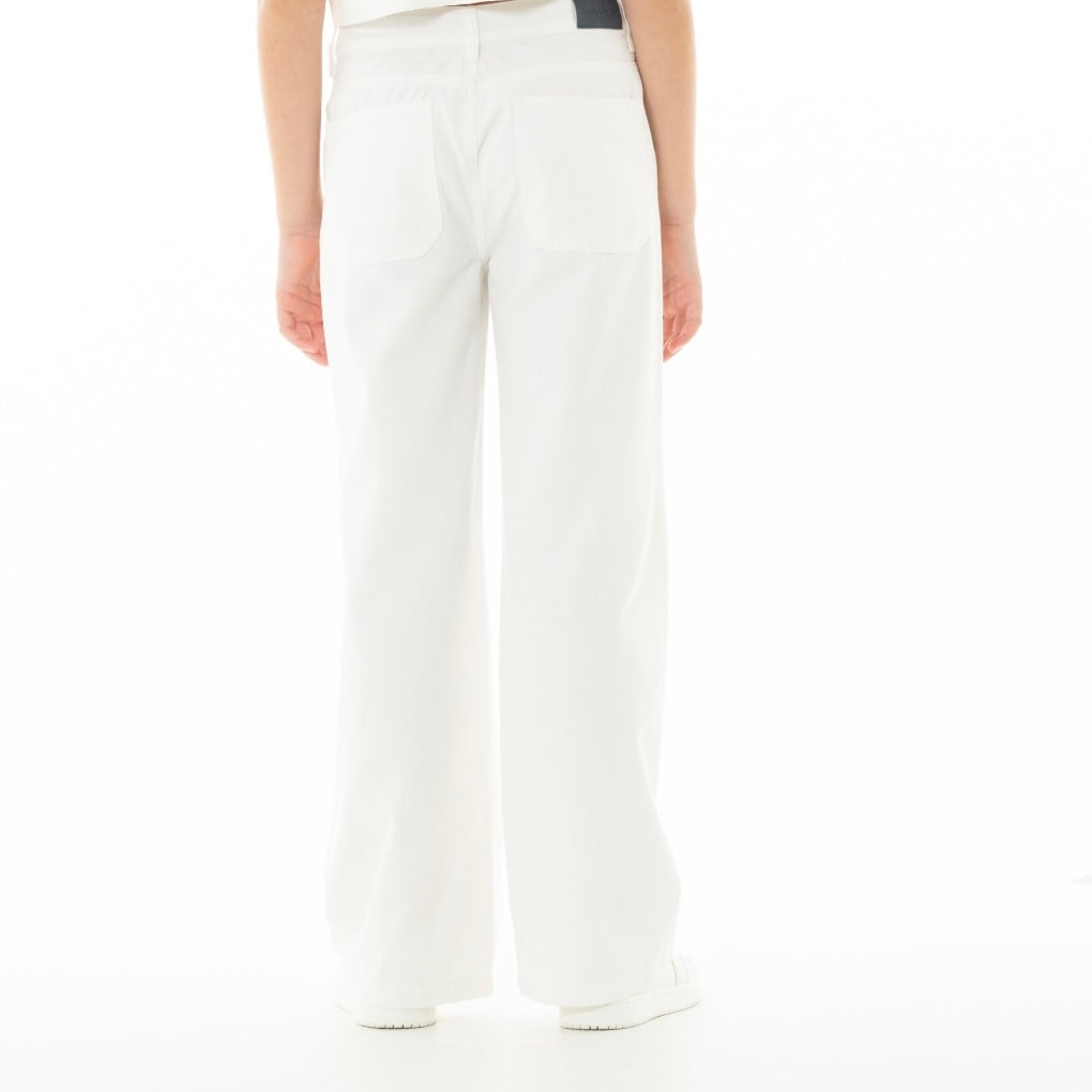 JEAN PARA NIÑAS CON DISEÑOS BORDADOS BOTA RECTA