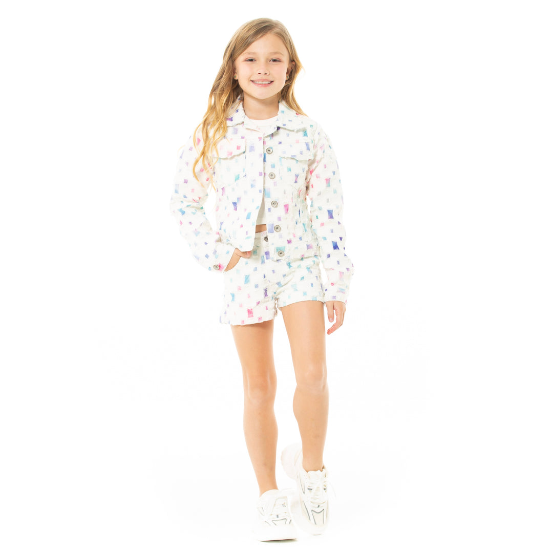 CHAQUETA CON DESGASTES PARA NIÑAS