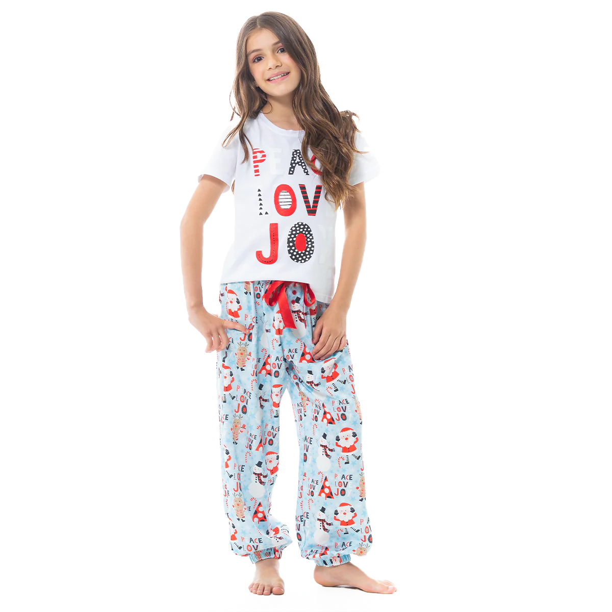 PIJAMA DE PANTALÓN PARA NIÑAS