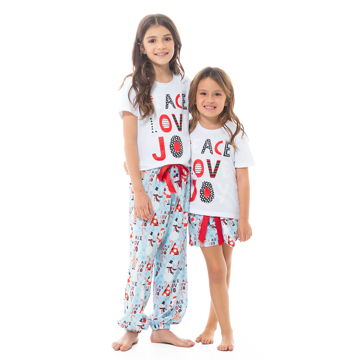 PIJAMA DE SHORT PARA NIÑAS