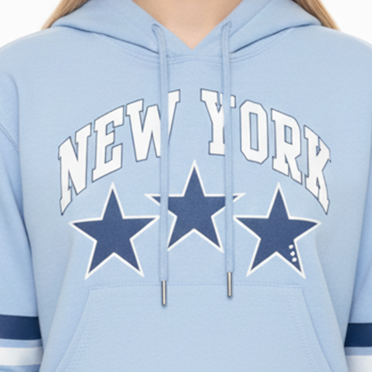 HOODIE PARA NIÑAS CON DISEÑO ESTAMPADO