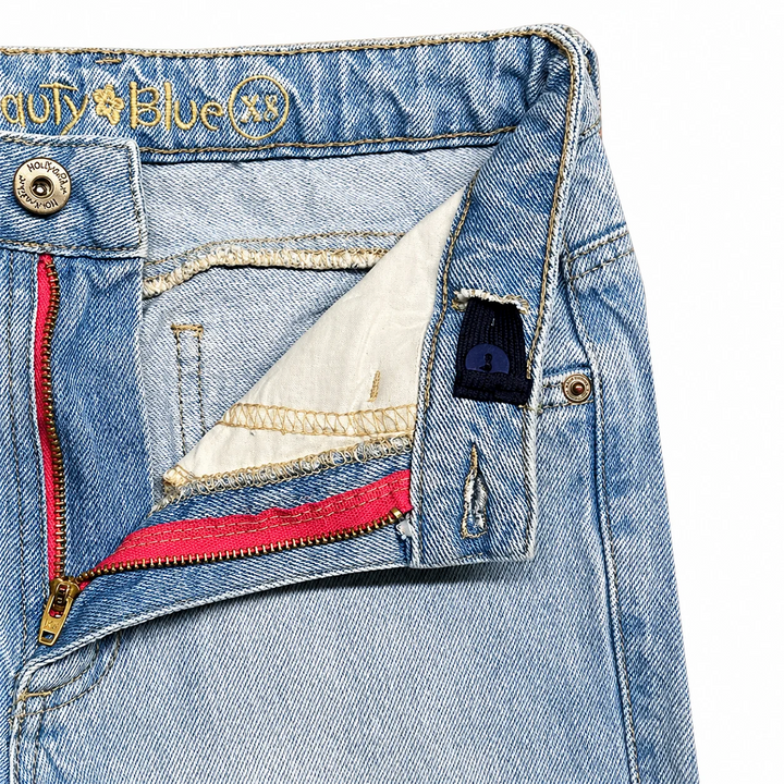 SHORT PARA NIÑAS EN DENIM CON CINTURÓN