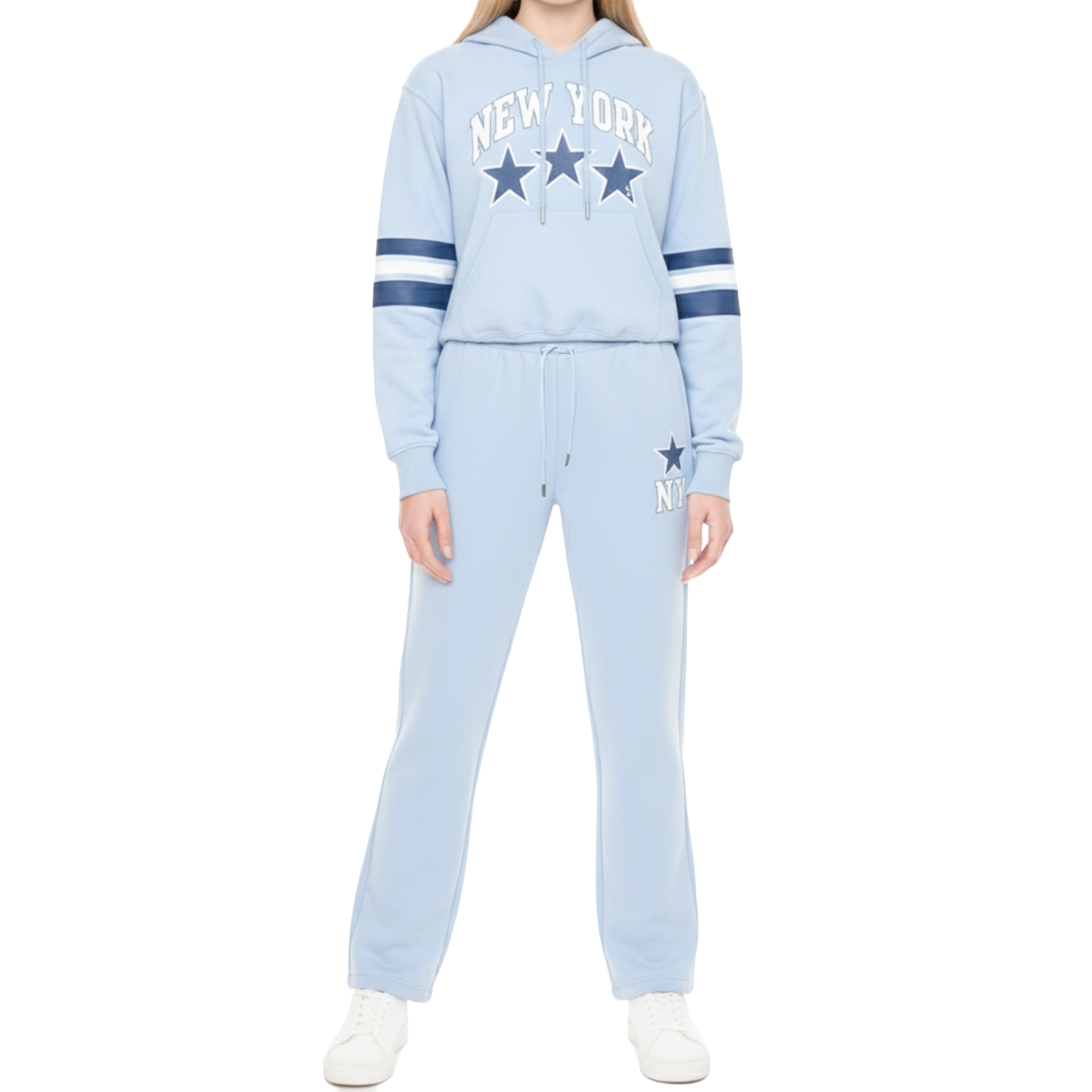 HOODIE PARA NIÑAS CON DISEÑO ESTAMPADO