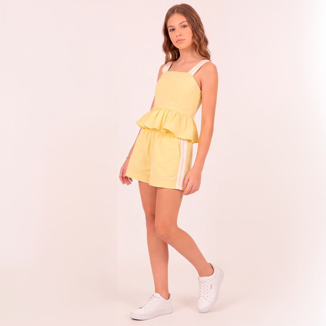 Short para niñas - Amarillo