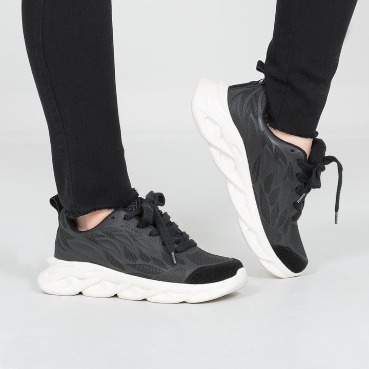 Tenis negros para niñas
