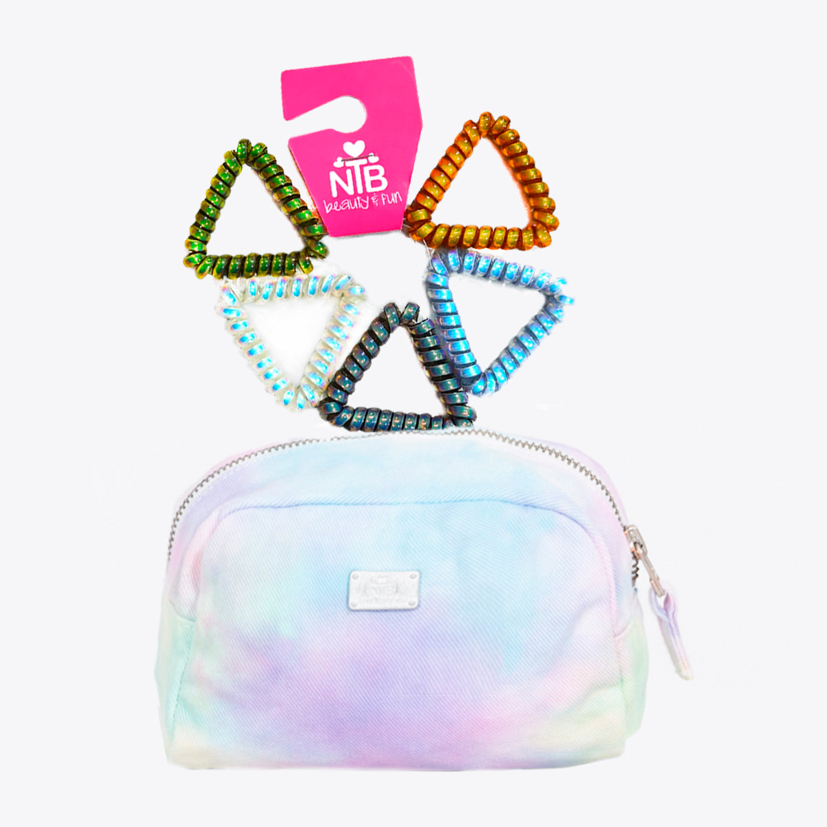 Cosmetiquera tie dye para niñas